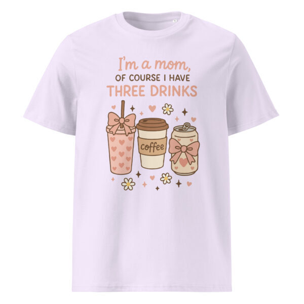 Funny Mom Three Drinks Tee